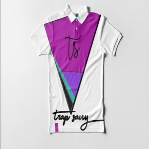 Cotton logo polo shirt